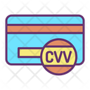 Card Cvv Card Verification Value Card Security Code Icon