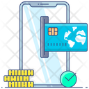 Online Payment Card Payment Card Compensation Icon