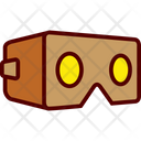 Cardboard Glasses Virtual Icon