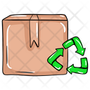 Cardboard Recycle Icon