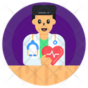 Heart Specialist Cardiologist Heart Doctor Icon