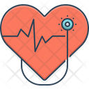 Cardiology Cardio Heart Icon