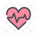 Cardiology Cardiogram Heart Beat Icon