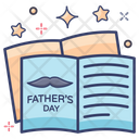 Fathers Day Cards Greeting Cards Wish Cards Icon