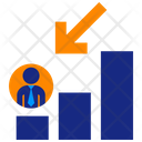 Career Down Icon