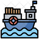 Cargo Boat Icon
