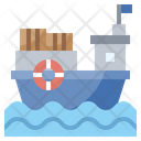 Cargo Boat Icon
