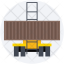 Cargo Container Shipping Icon