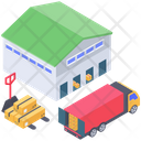 Cargo Container Loading Icon