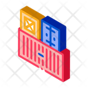 Freight Cargo Container Icon