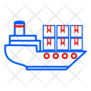 Cargo Ship Container Icon