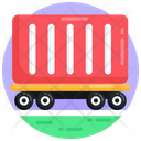 Cargo Train Railway Transport Freight Train Icon