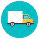 Road Freight Delivery Van Shipping Truck Icon