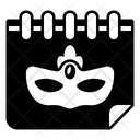 Carnival Calendar Icon