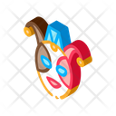 Festival Mask Italian Icon
