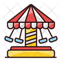 Carousel Fairground Amusement Park Icon