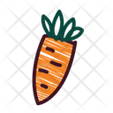 Carrot Vegetables Orange Icon