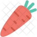 Carrot Food Red Icon