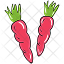 Carrots Vegetable Food Icon