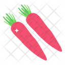 Vegetable Food Carrots Icon