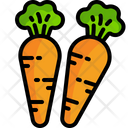 Carrots Vegetable Food And Restaurant Icon