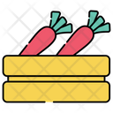 Carrots Crate Icon