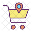 Mcart Location Map Cart Location Shopping Location Icon