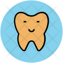 Cartoon Dental Tooth Icon