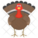 Cartoon Cock Cock Bird Icon