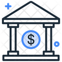 Cash Bank Bank Financial Building Icon