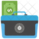 Cash Box Cash Container Savings Icon
