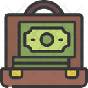 Cash Briefcase Cash Briefcase Icon