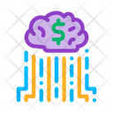 Cash Cloud Business Icon