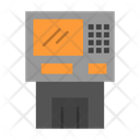 Cash Dispenser Automated Teller Machine Atm Machine Icon