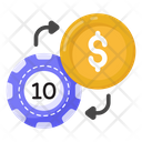 Cash Exchange Coin Exchange Money Exchange Icon