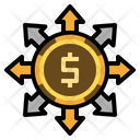 Cash Flow Liability Dollar Icon