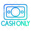 Cash Only Icon
