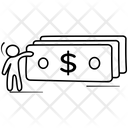 Money Stack Cash Stack Banknote Icon