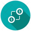 Cash Transfer Dollar Exchange Icon