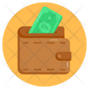 Wallet Cash Wallet Billfold Icon