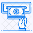 Cash Withdrawal Atm Withdrawal Transaction Icon