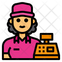 Cashier Clerk Avatar Icon