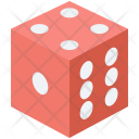 Casino Dice Cube Icon