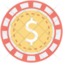 Casino Chip Game Icon