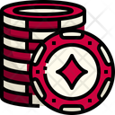 Casino Chip Poker Chip Casino Club Icon