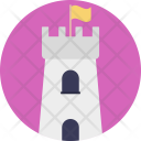 Castle Tower Building Icon