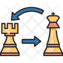 Castling Game Chess Icon