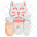 Cat Maneki Neko Icon