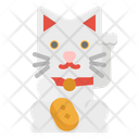 Cat Neko Maneki Icon