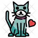 Cute Lovely Pet Animals Color Icon